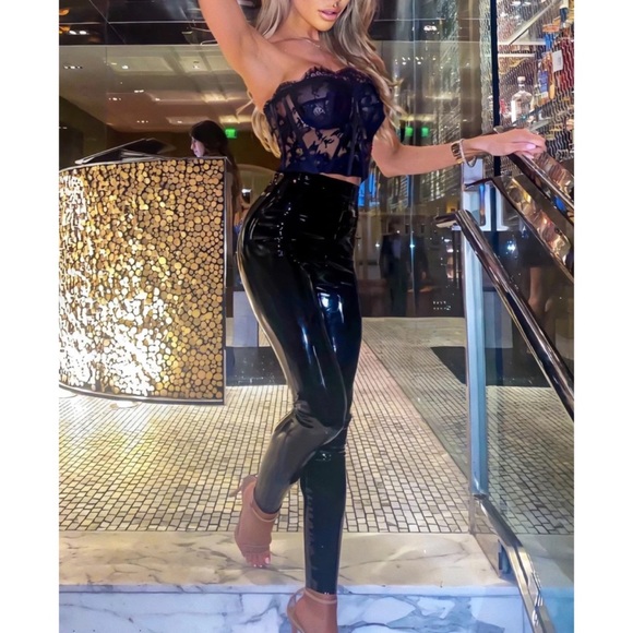 Commando Faux Patent Leather Leggings - Picture 1 of 6